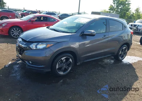 2018 Honda Hr-V Ex z USA, uszkodzony, nr VIN 3CZRU6H53JM727267